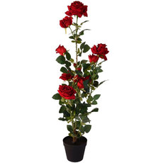 ИЗКУСТВЕНА РОЗА В САКСИЯ 95cm 318000810 ИЗКУСТВЕНА РОЗА В САКСИЯ 95cm 318000810