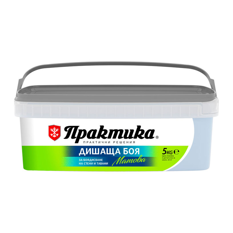 PRAKTIKA ДИШАЩА БОЯ СКРЕЖ 5 KG PRAKTIKA ДИШАЩА БОЯ СКРЕЖ 5 KG