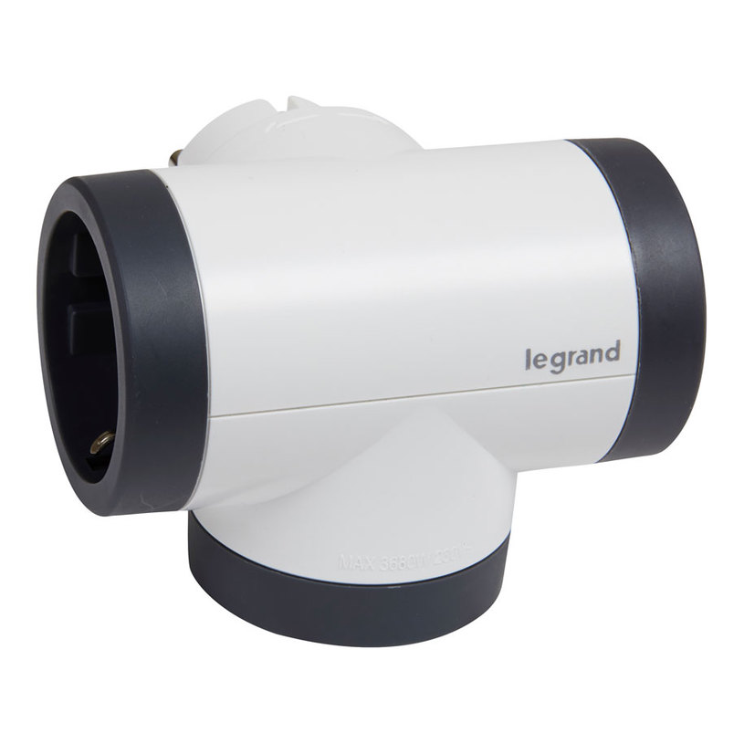 #АДАПТЕР Т-ОБР. 3ГН. LGR 694521 БЯЛ/СИВ #АДАПТЕР Т-ОБР. 3ГН. LGR 694521 БЯЛ/СИВ