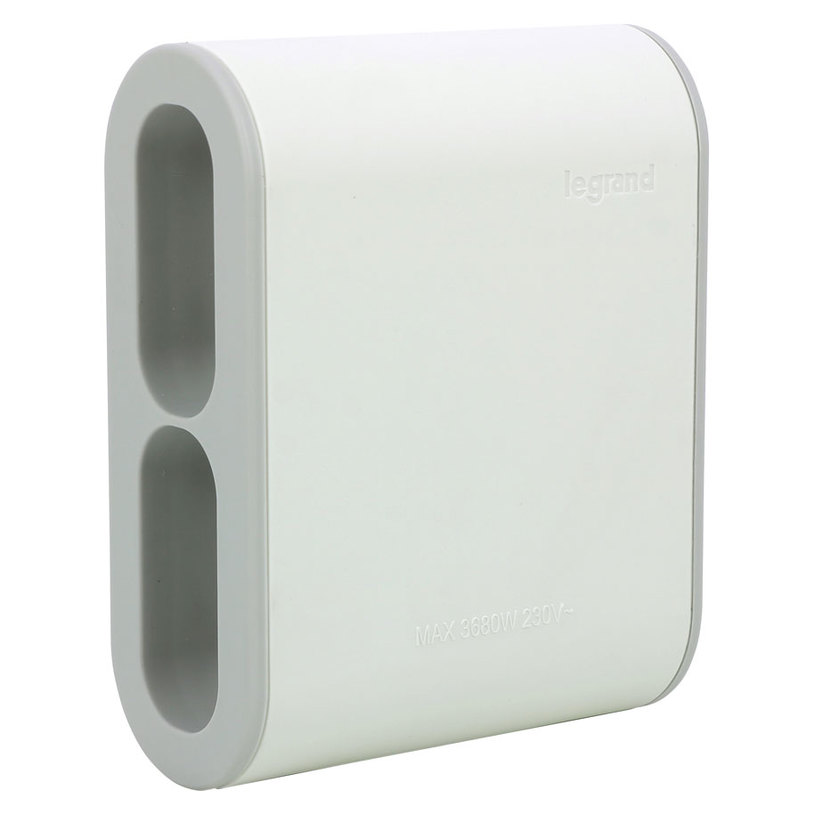 AДАПТЕР 4x2ГН. LGR 049400 БЯЛ/СИВ AДАПТЕР 4x2ГН. LGR 049400 БЯЛ/СИВ