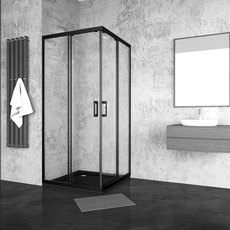 ДУШ КАБИНА BELLA S 100/100/195/6 BK^^ ДУШ КАБИНА BELLA S 100/100/195/6 BK^^