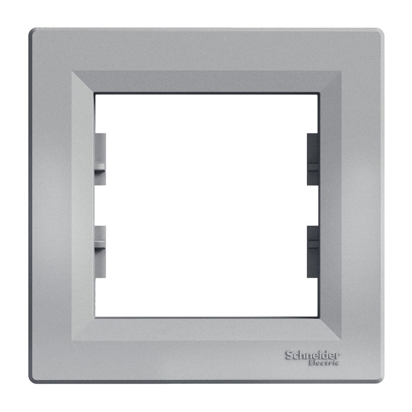 РАМКА ЕДИНИЧНА АЛУМИНИЙ ASFORA РАМКА ЕДИНИЧНА АЛУМИНИЙ ASFORA