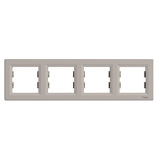 РАМКА ЧЕТВОРНА ХОРИЗОНТАЛ БРОНЗ ASFORA РАМКА ЧЕТВОРНА ХОРИЗОНТАЛ БРОНЗ ASFORA