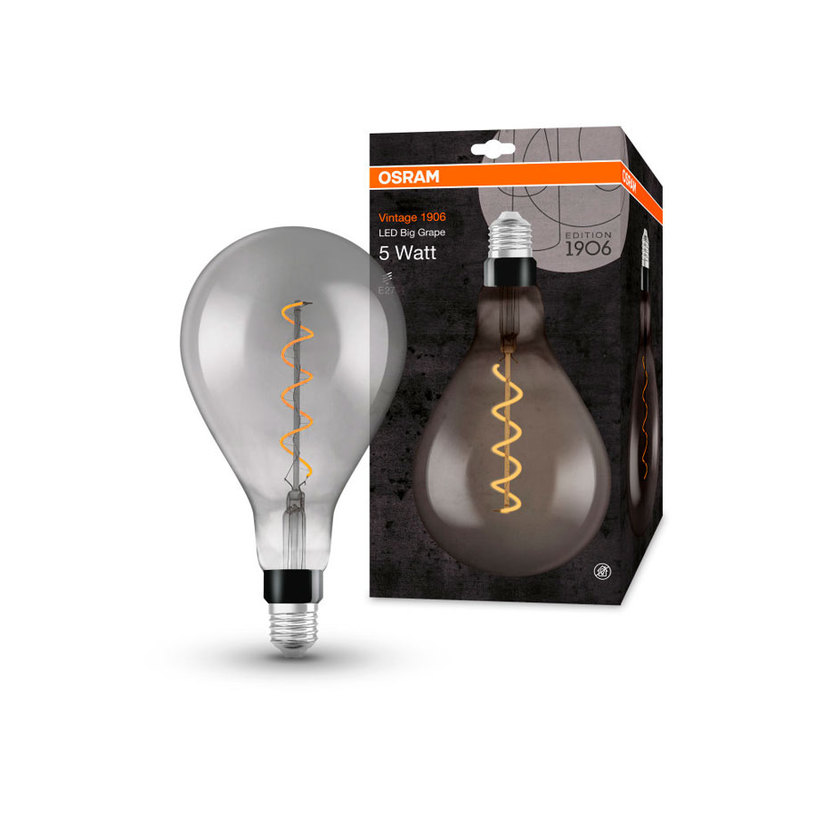 LED КР E27 4W VINTAGE A160 SMOKE LED КР E27 4W VINTAGE A160 SMOKE