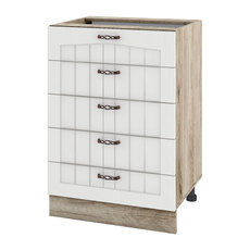 КУХНЕНСКИ ШКАФ ДОЛЕН РЕД С ПЕТ ЧЕКМЕДЖЕТА IRIM 60X55X87 СМ КУХНЕНСКИ ШКАФ ДОЛЕН РЕД С ПЕТ ЧЕКМЕДЖЕТА IRIM 60X55X87 СМ
