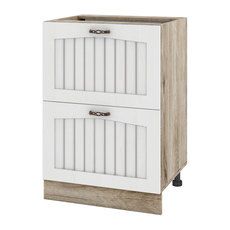 КУХНЕНСКИ ШКАФ ДОЛЕН РЕД С ДВЕ ЧЕКМЕДЖЕТА IRIM 60X55X87 СМ КУХНЕНСКИ ШКАФ ДОЛЕН РЕД С ДВЕ ЧЕКМЕДЖЕТА IRIM 60X55X87 СМ