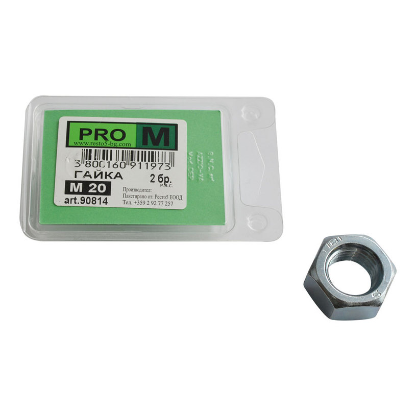 PRO M гайка М20 / 2 бр. PRO M гайка М20 / 2 бр.