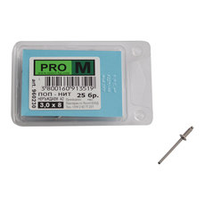 НЕРЪЖДАЕМИ ПОП-НИТОВЕ 25 БРОЯ PRO M 3 x 8 MM НЕРЪЖДАЕМИ ПОП-НИТОВЕ 25 БРОЯ PRO M 3 x 8 MM