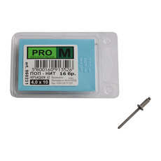 НЕРЪЖДАЕМИ ПОП-НИТОВЕ 16 БРОЯ PRO M 4 x 10 MM НЕРЪЖДАЕМИ ПОП-НИТОВЕ 16 БРОЯ PRO M 4 x 10 MM