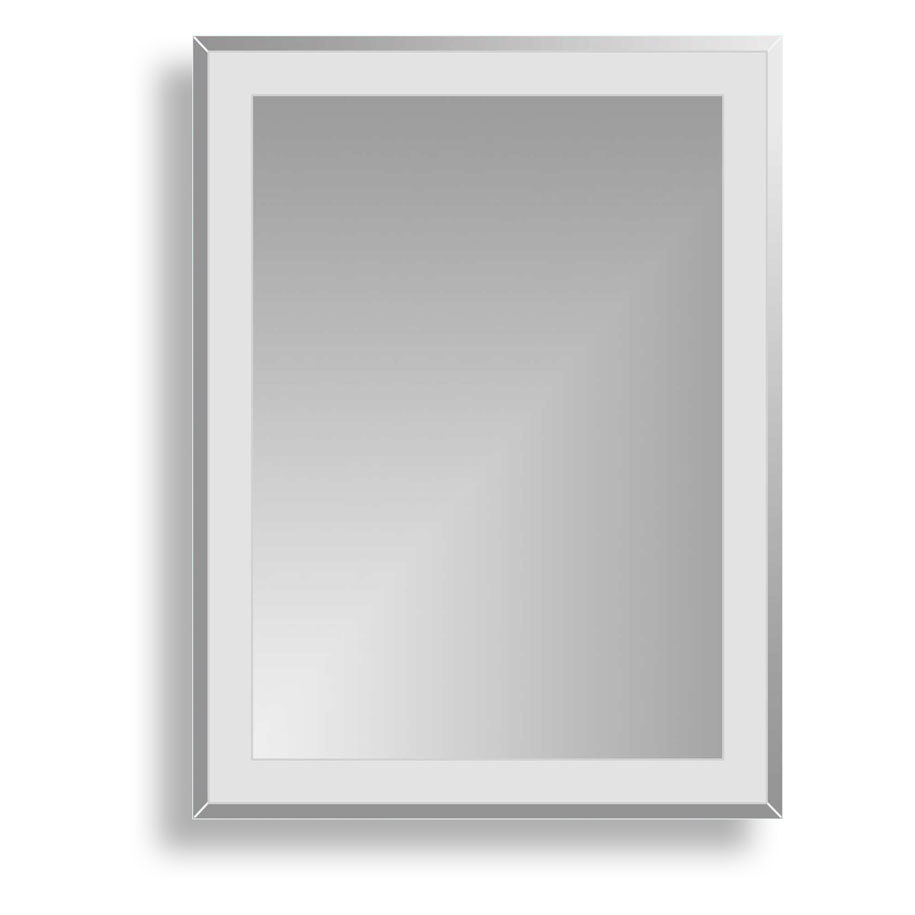 Polished bevelled edge all round