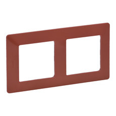 РАМКА ДВОЙНА ТЕРАКОТА VALENA LIFE 477522 РАМКА ДВОЙНА ТЕРАКОТА VALENA LIFE 477522