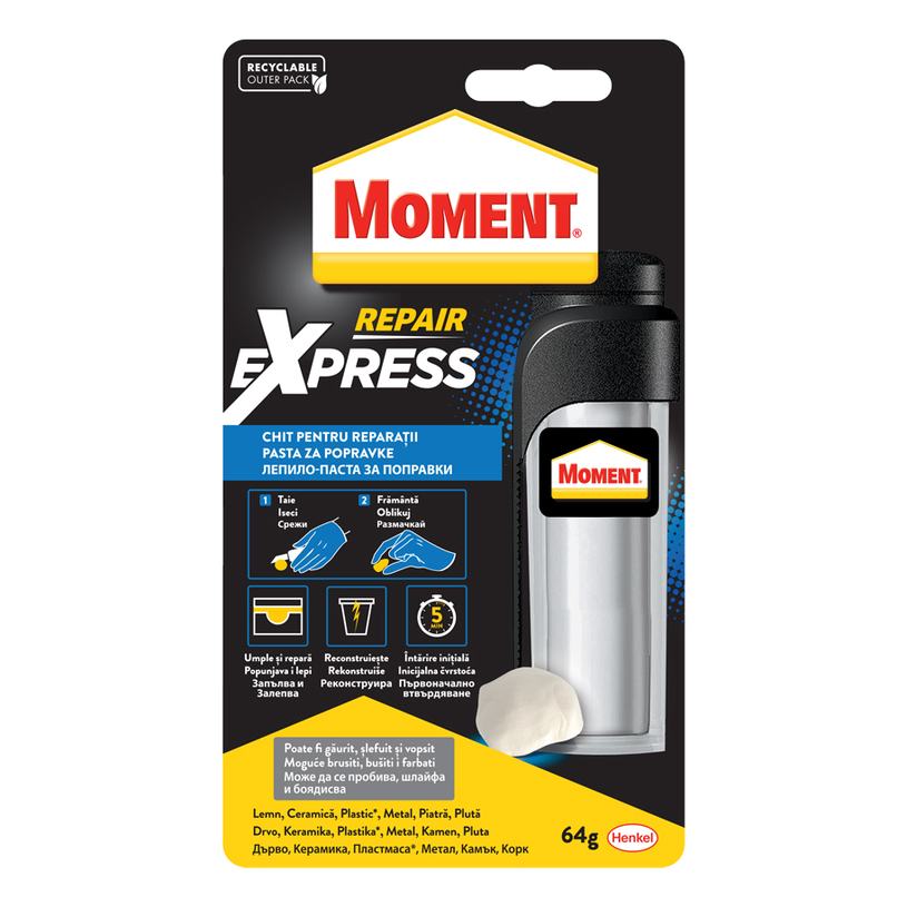 ***MOMENT TOTAL REPAIR PASTE ЛЕПИЛО 64 g ***MOMENT TOTAL REPAIR PASTE ЛЕПИЛО 64 g