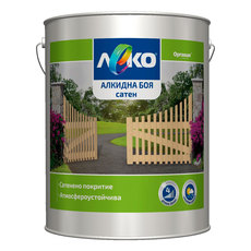 LEKO АЛКИДНА БОЯ САТЕН ВИШНЕВ 2.5 L LEKO АЛКИДНА БОЯ САТЕН ВИШНЕВ 2.5 L