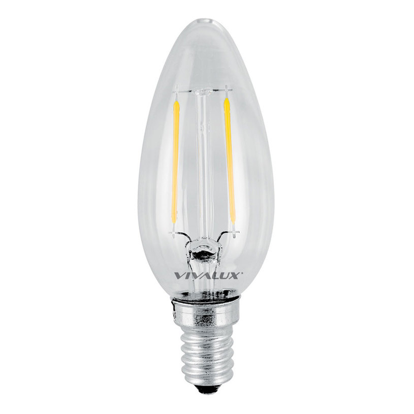 LED КР Е14 4W 4K 470 LM FIL VIVALUX LED КР Е14 4W 4K 470 LM FIL VIVALUX