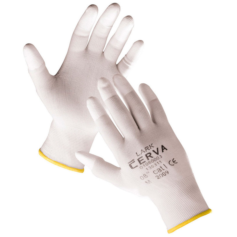 РАБОТНИ РЪКАВИЦИ LARK БЕЛИ S РАБОТНИ РЪКАВИЦИ LARK БЕЛИ S