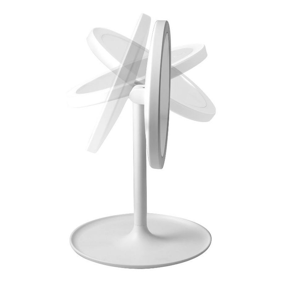 Козметично огледало с LED осветление INNOLIVING INN-803, Ø15 cm