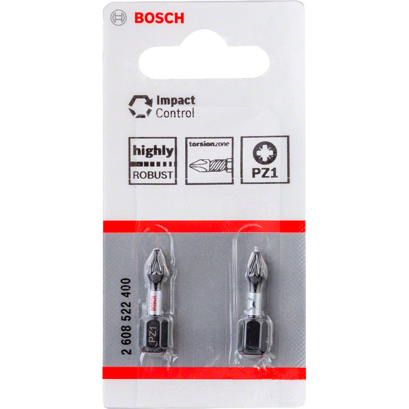 BOSCH БИТОВЕ IMPACT CONTROL PZ1, 25 MM BOSCH БИТОВЕ IMPACT CONTROL PZ1, 25 MM