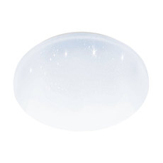 LED ПЛАФОН 18W 1550LM 4000K IP44 БЯЛО/ КРИСТАЛЕН ЕФЕКТ EGLO POGLIOLA-S LED ПЛАФОН 18W 1550LM 4000K IP44 БЯЛО/ КРИСТАЛЕН ЕФЕКТ EGLO POGLIOLA-S