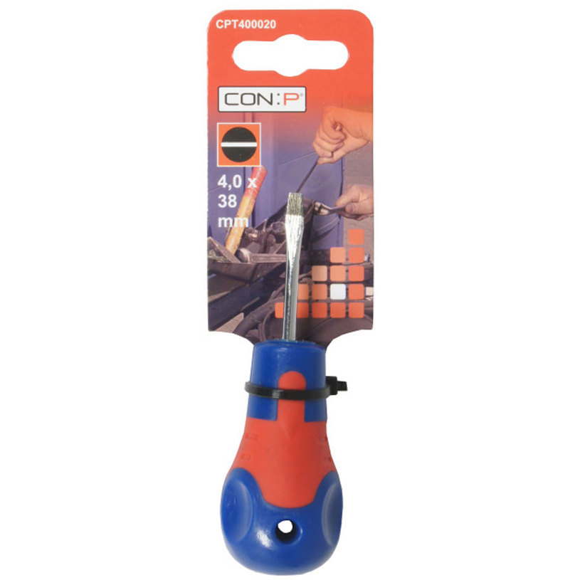CON:P ОТВЕРТКА ПРАВА SL 4 MM 38 MM CON:P ОТВЕРТКА ПРАВА SL 4 MM 38 MM