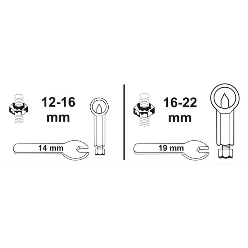 CONNEX ГАЙКОРЕЗИ 2 БР. К-Т CONNEX ГАЙКОРЕЗИ 2 БР. К-Т