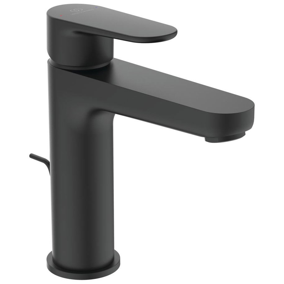 Смесител за умивалник Ideal Standard Cerafine O BC699XG, матово черен, с изпразнител