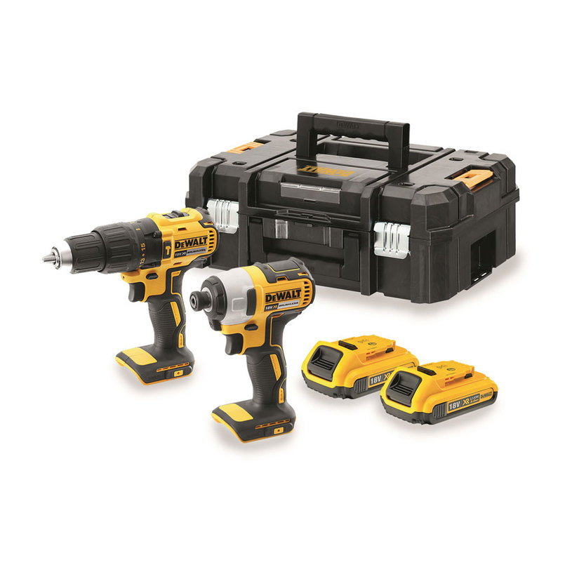 DEWALT АК. БЕЗЧ. К-КТ DCK2060D2T-QW 18V DEWALT АК. БЕЗЧ. К-КТ DCK2060D2T-QW 18V