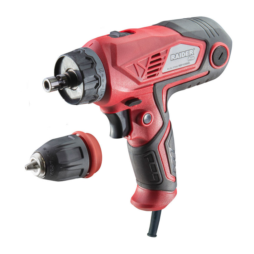 RAIDER PRO ЕЛ. ВИНТОВЕРТ RDP-CDD09 400 W RAIDER PRO ЕЛ. ВИНТОВЕРТ RDP-CDD09 400 W