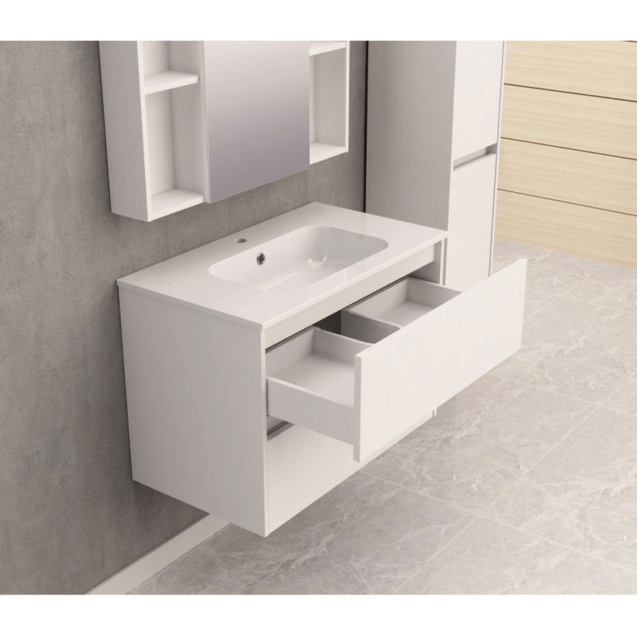 Water-resistant PVC body built for a humid bathroom