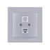 РОЗЕТКА RJ45 CAT.5E СРЕБРО ALEGRA РОЗЕТКА RJ45 CAT.5E СРЕБРО ALEGRA