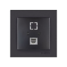 РОЗЕТКА RJ45 CAT.5E ЧЕРЕН ALEGRA РОЗЕТКА RJ45 CAT.5E ЧЕРЕН ALEGRA
