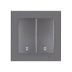 КЛЮЧ ДВОЕН ДЕВИАТОРЕН АНТРАЦИТ ALEGRA КЛЮЧ ДВОЕН ДЕВИАТОРЕН АНТРАЦИТ ALEGRA