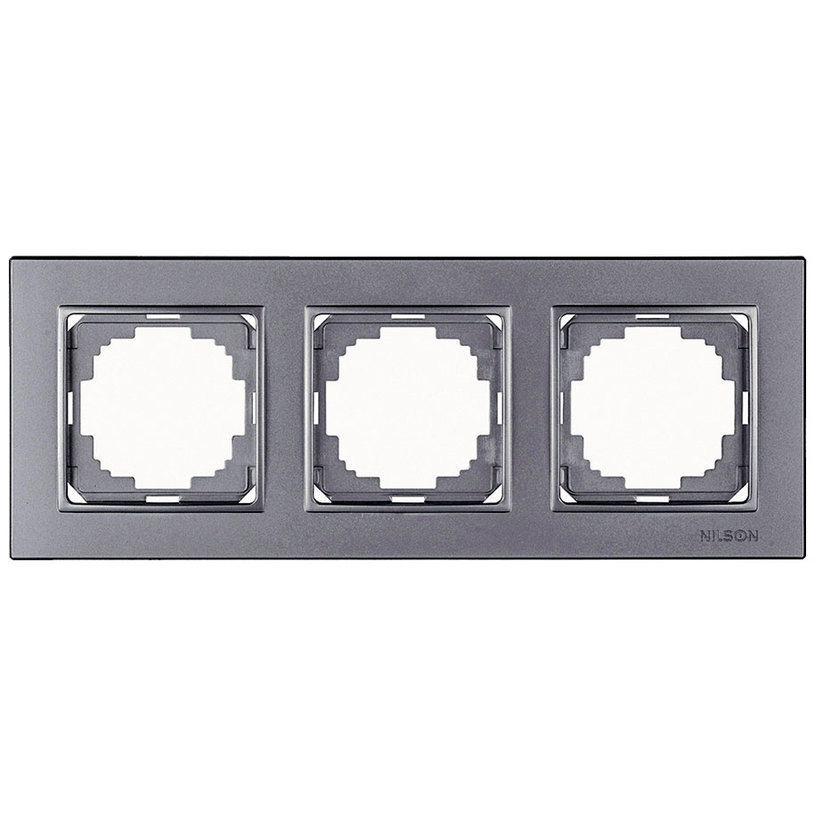 РАМКА ТРОЙНА АНТРАЦИТ ALEGRA РАМКА ТРОЙНА АНТРАЦИТ ALEGRA