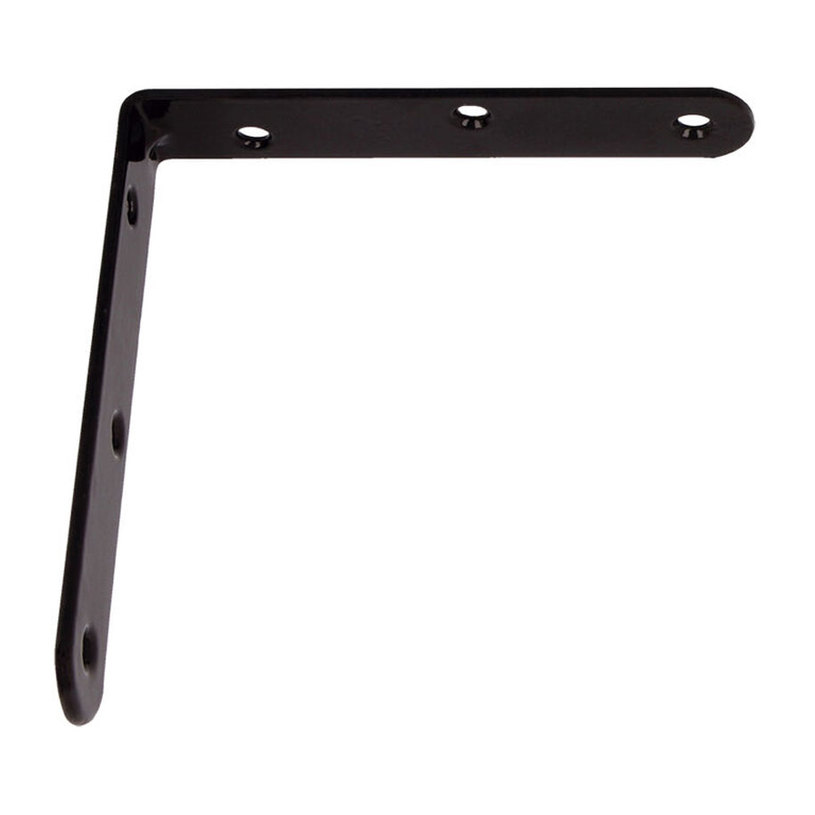 Ъглова планка мод.3/60х60 мм, черен мат Ъглова планка мод.3/60х60 мм, черен мат