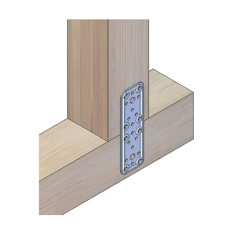 Планка мод.500/80х50х2.2, черен мат Планка мод.500/80х50х2.2, черен мат