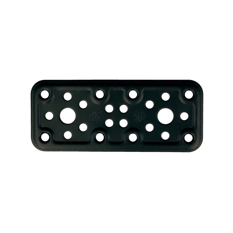 Планка мод.500/80х50х2.2, черен мат Планка мод.500/80х50х2.2, черен мат