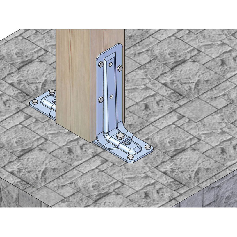 Основа за греда регулируема мод350 черно Основа за греда регулируема мод350 черно