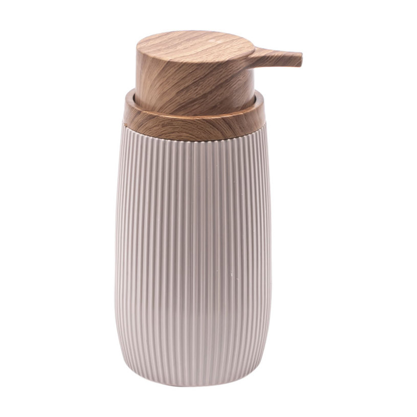 OKY ДИСПЕНСЪР ЗА САПУН ДЪРВО-БЕЖОВО OKY ДИСПЕНСЪР ЗА САПУН ДЪРВО-БЕЖОВО