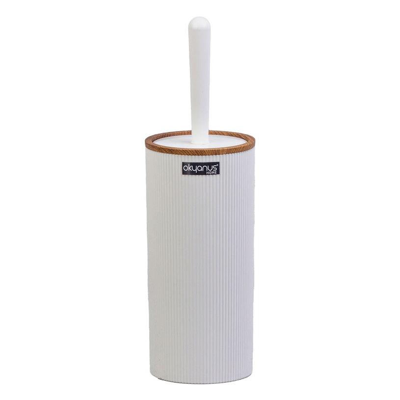 &OKY WC ЧЕТКА ДЪРВО-БЯЛО &OKY WC ЧЕТКА ДЪРВО-БЯЛО