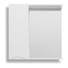 ШКАФ ЗА БАНЯ С ОГЛЕДАЛО ЛЯВ ВИСОТА ПОЛИНА 76 ШКАФ ЗА БАНЯ С ОГЛЕДАЛО ЛЯВ ВИСОТА ПОЛИНА 76