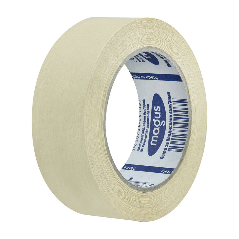 MAGUS ЛЕНТА ЗА БОЯДИСВАНЕ 45М / 36 ММ MAGUS ЛЕНТА ЗА БОЯДИСВАНЕ 45М / 36 ММ