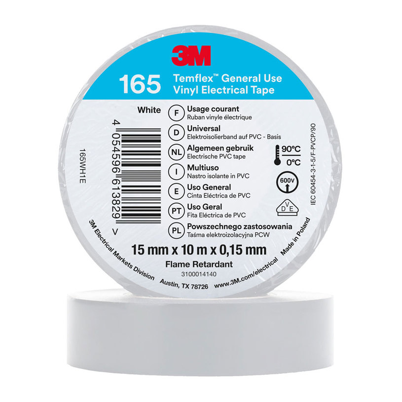 3М ИЗОЛИРБАНД 10 М/15 ММ БЯЛ 3М ИЗОЛИРБАНД 10 М/15 ММ БЯЛ