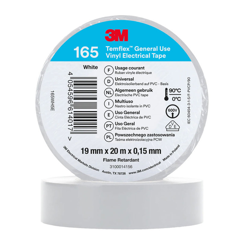 3М ИЗОЛИРБАНД 20 М/19 ММ БЯЛ 3М ИЗОЛИРБАНД 20 М/19 ММ БЯЛ