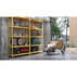 СТЕЛАЖ GRIMA 187X100X40/5X80 ЖЪЛТ СТЕЛАЖ GRIMA 187X100X40/5X80 ЖЪЛТ