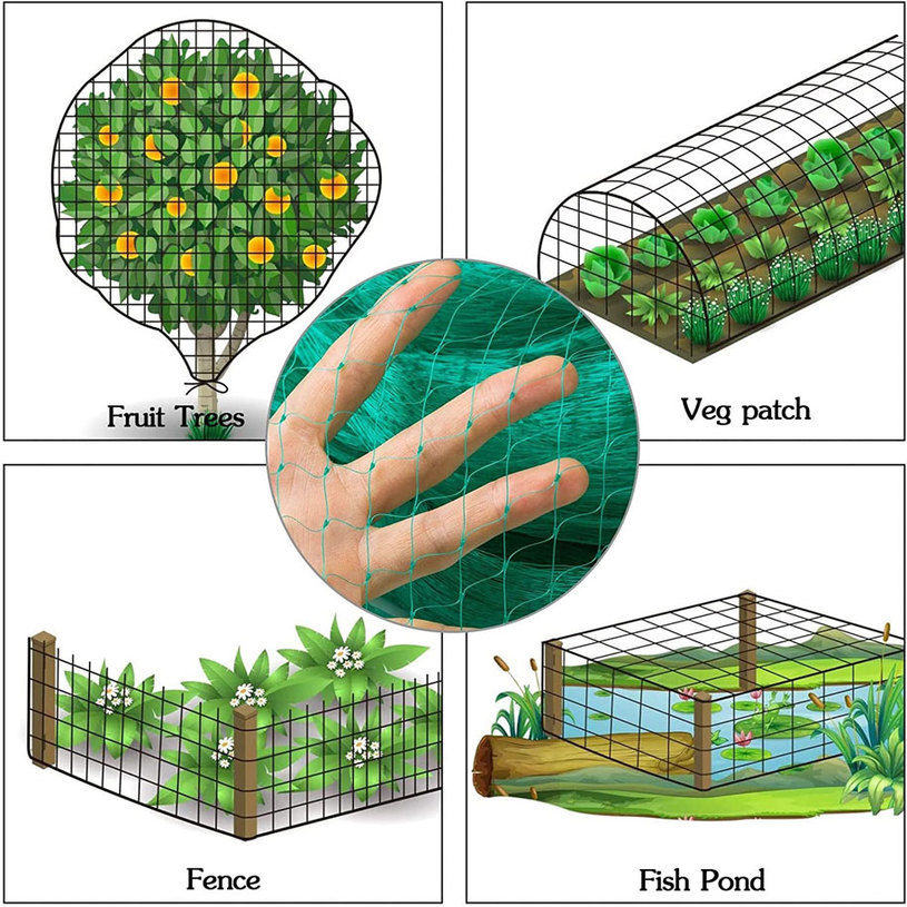 ГРАДИНСКА МРЕЖА 4X5m ЗАЩИТА ОТ ПТИЦИ ГРАДИНСКА МРЕЖА 4X5m ЗАЩИТА ОТ ПТИЦИ