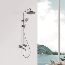 ТЕРМОСТАТНА ДУШ СИСТЕМА INTER CERAMIC АВЕЛИН 6402 ТЕРМОСТАТНА ДУШ СИСТЕМА INTER CERAMIC АВЕЛИН 6402