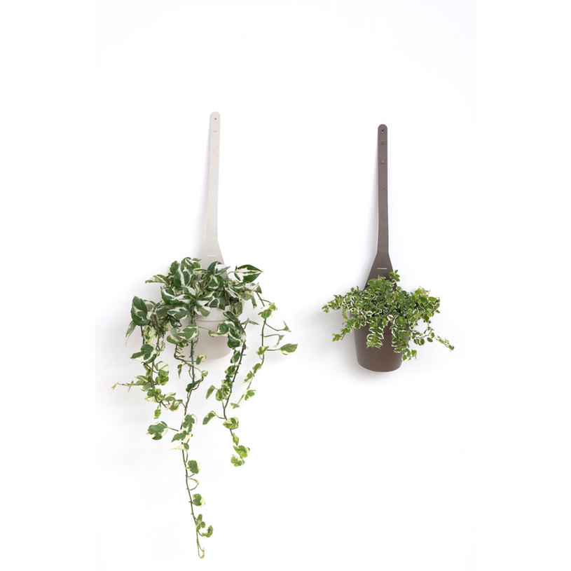 САКСИЯ ЗА ЗАКАЧАНЕ MYMOOD Ф18cm/2.8L сив САКСИЯ ЗА ЗАКАЧАНЕ MYMOOD Ф18cm/2.8L сив