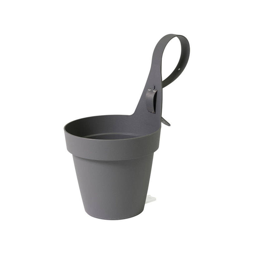 САКСИЯ ЗА ЗАКАЧАНЕ MYMOOD Ф18cm/2.8L сив САКСИЯ ЗА ЗАКАЧАНЕ MYMOOD Ф18cm/2.8L сив