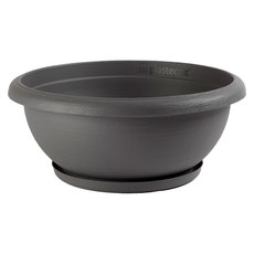 САКСИЯ С ПОДЛ. TERRAE BOWL Ф25cm/3L сив САКСИЯ С ПОДЛ. TERRAE BOWL Ф25cm/3L сив