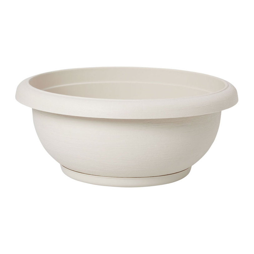 САКСИЯ С ПОДЛ. TERRAE BOWL Ф25cm/3L бял САКСИЯ С ПОДЛ. TERRAE BOWL Ф25cm/3L бял
