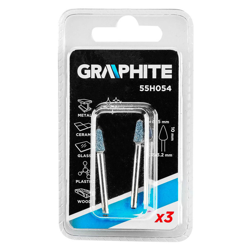 GRAPHITE ШЛИФ.НАКР.ЗА КАМЪК 5X10MM 3БР GRAPHITE ШЛИФ.НАКР.ЗА КАМЪК 5X10MM 3БР